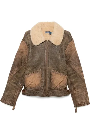 Ralph Lauren Chamarra bomber con ribete texturizado