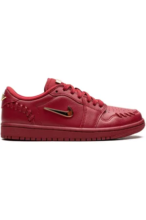 Jordan Tenis Air 1 Low Method of Make Gym Red
