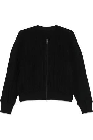 PLEATS PLEASE ISSEY MIYAKE Chamarra tejida