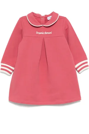 Emporio Armani Vestido con logo bordado
