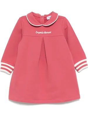 Emporio Armani Vestido con logo bordado
