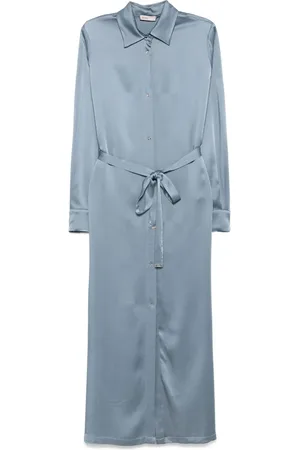 HERNO Vestido largo de satén