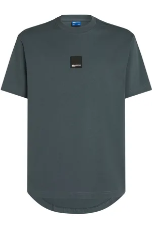 Karl Lagerfeld Playera con parche del logo