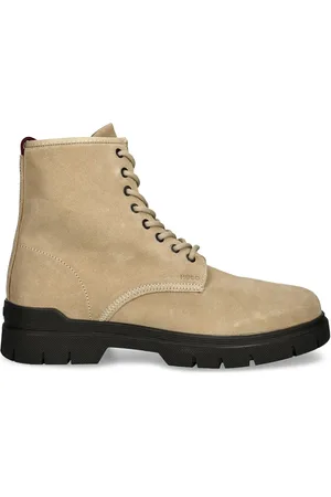 HUGO BOSS Botas con logo en relieve