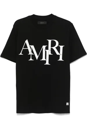 AMIRI Playera Staggered Logo