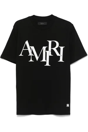 AMIRI Playera Staggered Logo