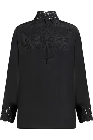 Etro Blusa de crepé de china