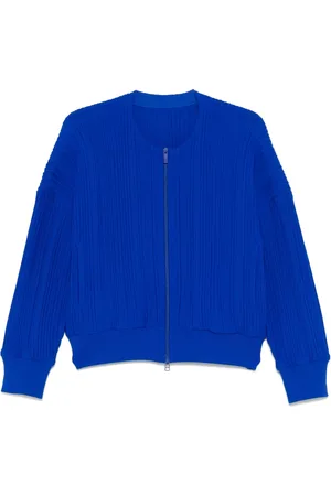 PLEATS PLEASE ISSEY MIYAKE Chamarra tejida