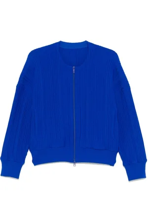 PLEATS PLEASE ISSEY MIYAKE Chamarra tejida