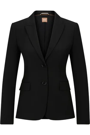 HUGO BOSS Blazer con solapas de muesca