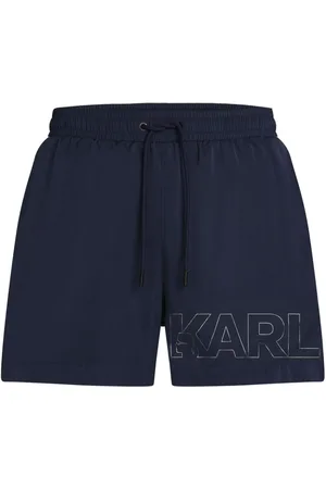 Karl Lagerfeld Shorts de playa con logo