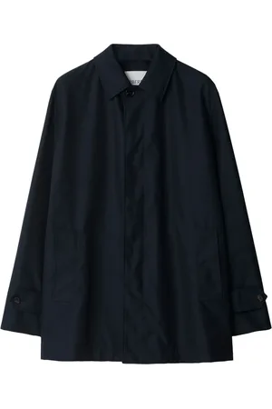 Burberry Parka con cuello italiano y botones