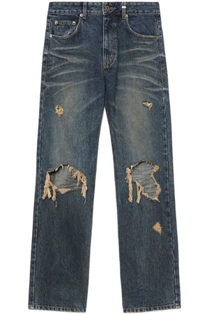 We11 Done Jeans con efecto envejecido