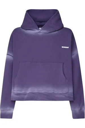 BONSAI Hoodie con efecto teñido