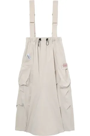 Musium Div. Vestido estilo jumper con cordones
