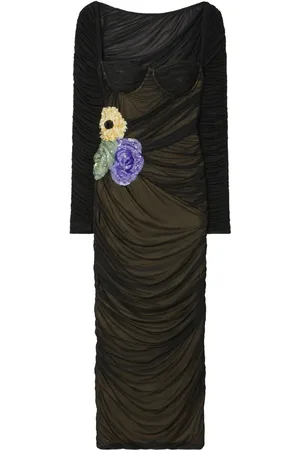 Tory Burch Vestido bordado con lentejuelas