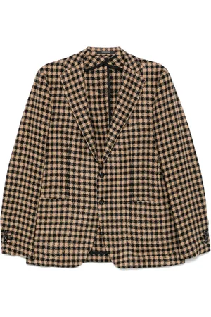 TAGLIATORE Blazer con estampado pied de poule