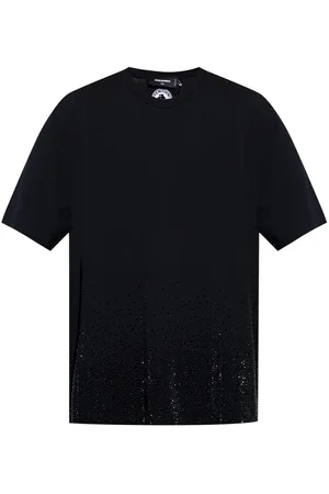 Dsquared2 Playera con detalles de cristal