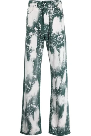 DARKPARK Jeans con efecto de salpicadura de pintura