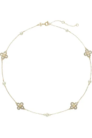 Tory Burch Collar Kira Clover Pearl
