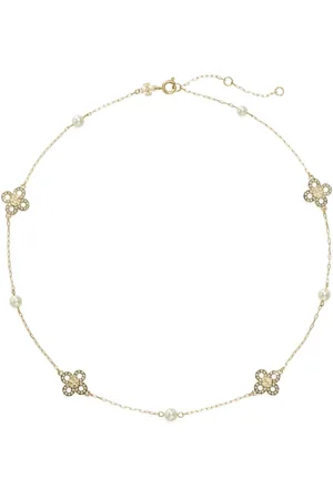 Tory Burch Collar Kira Clover Pearl