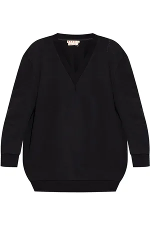 Marni Vestido estilo suéter con cuello en V