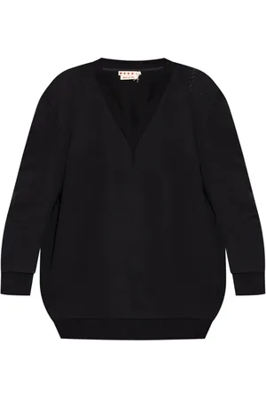 Marni Vestido estilo suéter con cuello en V