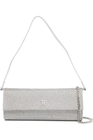 John Richmond Bolsa de mano con detalle de strass