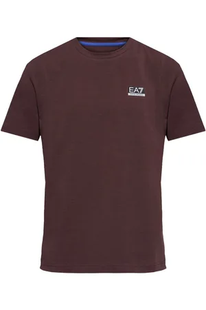 EA7 Playera con logo estampado
