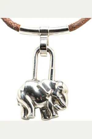 Hermès Collar 21st Century Palladium Plated Elephant Cadena Choker