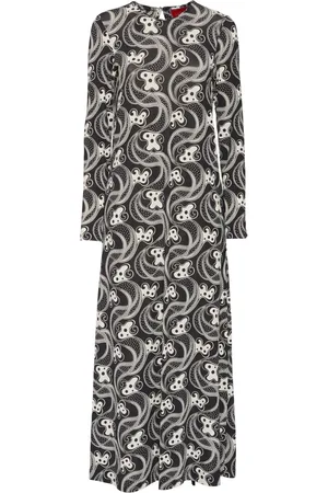 La DoubleJ Vestido swing manga larga