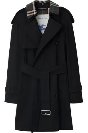 Burberry Gabardina con cuello removible