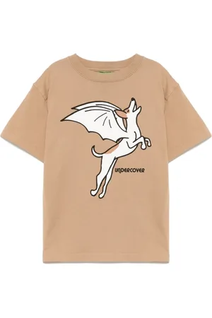 UNDERCOVER Playera con logo estampado
