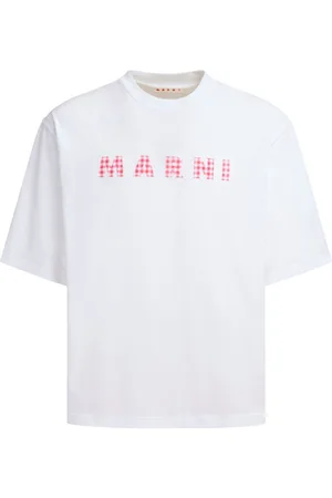 Marni Playera con logo estampado