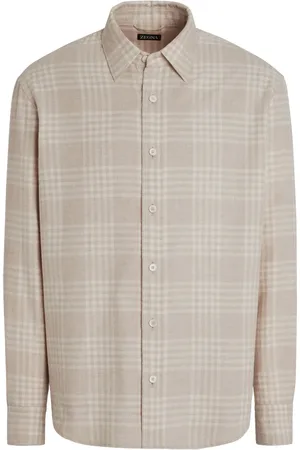 Ermenegildo Zegna Camisa con cuadros estampados