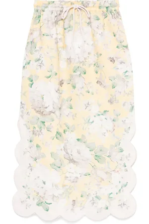ZIMMERMANN Falda midi Acacia