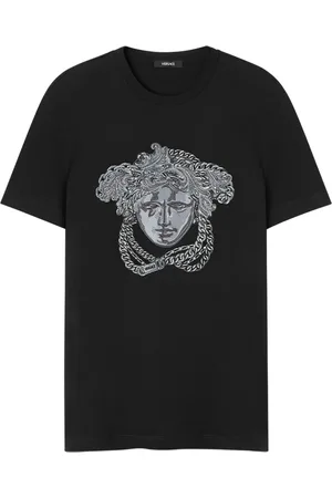 VERSACE Playera con bordado Medusa