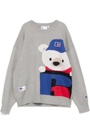 Chocoolate Suéter con motivo de oso en jacquard