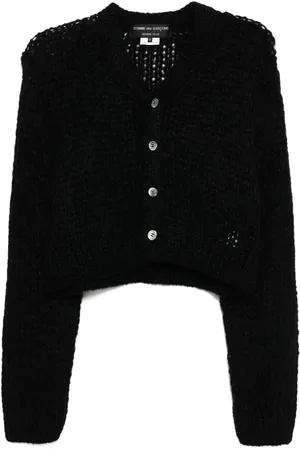 Comme des Garçons Cárdigan con cuello en V