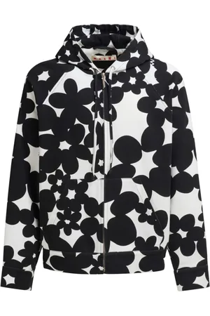 Marni Hoodie con estampado floral