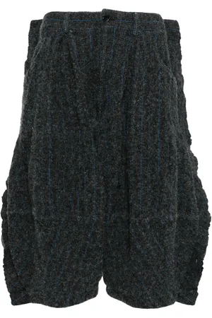 Comme des Garçons Shorts con motivo de rayas