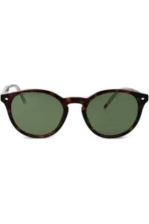 Giorgio Armani Lentes de sol con armazón redonda