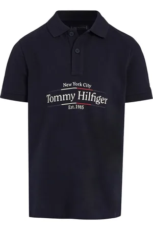 Tommy Hilfiger Playera tipo polo con logo bordado