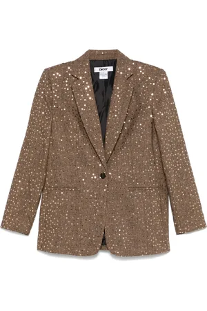 DKNY Blazer con lentejuelas
