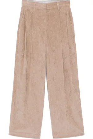 Brunello Cucinelli Pantalones palazzo de pana