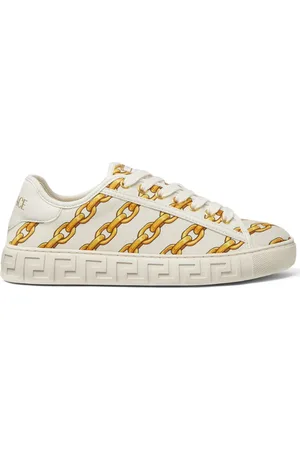 VERSACE Tenis Chain Stripes Greca