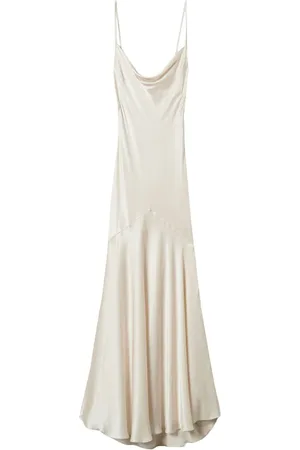 Twin-Set Vestido satinado con ondas
