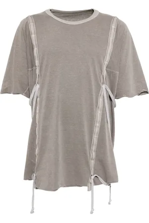 11 BY BORIS BIDJAN SABERI Playera con diseño de paneles