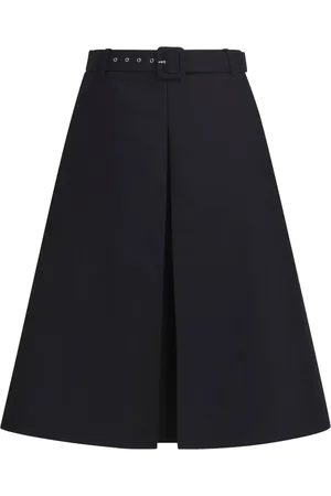 Marni Falda midi con cinturón