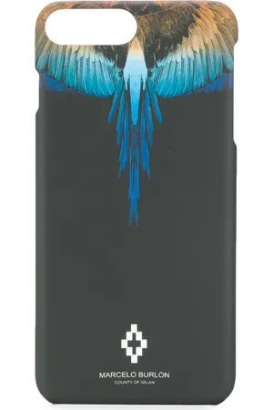 MARCELO BURLON Funda para iPhone 8 Plus con motivo de alas